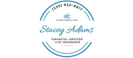 Stacey Adams Financial Advisor Logo Sponsor with Naples All Start Events