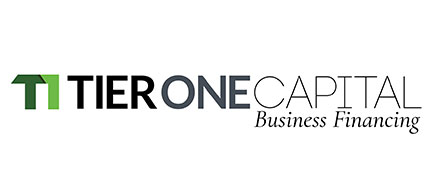 Tier One Capital Business Financing Logo Sponsor with Naples All Start Events